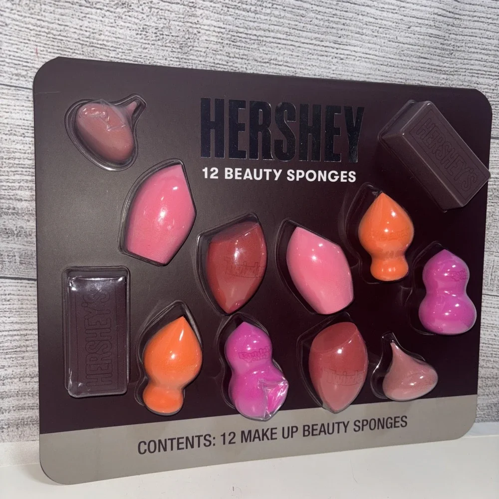 HERSHEY Twizzler Reeses Make‎ Up Beauty Blender Sponges - 12 pc Tween Teen Gift